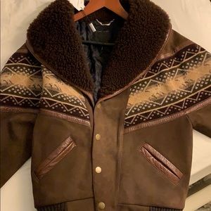 Marc Jacobs vintage brown leather jacket (NEW)